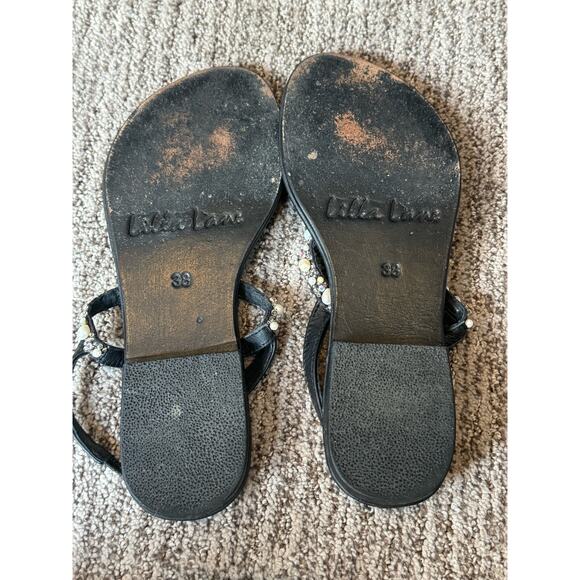 Lilla Lane Jen Pearl Sandal.  Size 38. - Picture 6 of 9